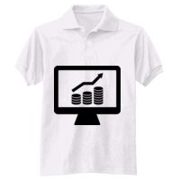 Adult EcoSmart® Jersey Knit Polo Thumbnail