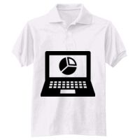 Adult EcoSmart® Jersey Knit Polo Thumbnail