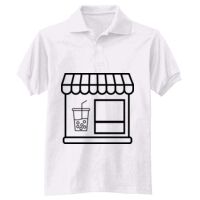 Adult EcoSmart® Jersey Knit Polo Thumbnail