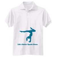 Adult EcoSmart® Jersey Knit Polo Thumbnail