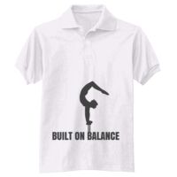 Adult EcoSmart® Jersey Knit Polo Thumbnail