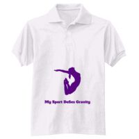 Adult EcoSmart® Jersey Knit Polo Thumbnail