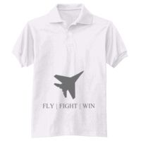 Adult EcoSmart® Jersey Knit Polo Thumbnail