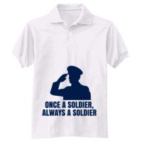 Adult EcoSmart® Jersey Knit Polo Thumbnail