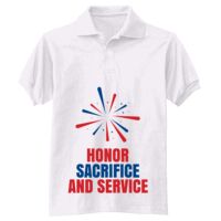 Adult EcoSmart® Jersey Knit Polo Thumbnail