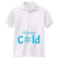 Adult EcoSmart® Jersey Knit Polo Thumbnail