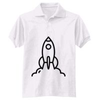 Adult EcoSmart® Jersey Knit Polo Thumbnail