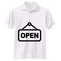 Adult EcoSmart® Jersey Knit Polo Thumbnail