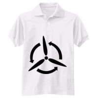 Adult EcoSmart® Jersey Knit Polo Thumbnail