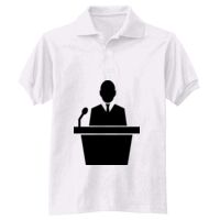 Adult EcoSmart® Jersey Knit Polo Thumbnail