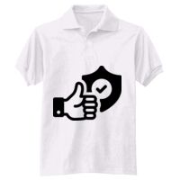 Adult EcoSmart® Jersey Knit Polo Thumbnail