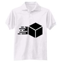 Adult EcoSmart® Jersey Knit Polo Thumbnail