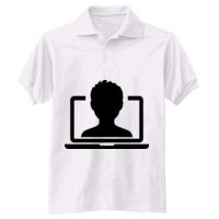 Adult EcoSmart® Jersey Knit Polo Thumbnail