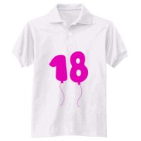 Adult EcoSmart® Jersey Knit Polo Thumbnail