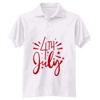 Adult EcoSmart® Jersey Knit Polo Thumbnail