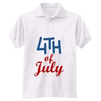 Adult EcoSmart® Jersey Knit Polo Thumbnail