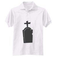 Adult EcoSmart® Jersey Knit Polo Thumbnail