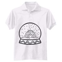 Adult EcoSmart® Jersey Knit Polo Thumbnail
