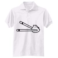 Adult EcoSmart® Jersey Knit Polo Thumbnail