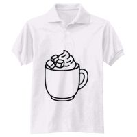 Adult EcoSmart® Jersey Knit Polo Thumbnail