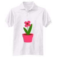 Adult EcoSmart® Jersey Knit Polo Thumbnail