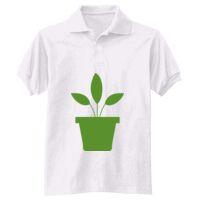 Adult EcoSmart® Jersey Knit Polo Thumbnail