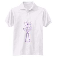 Adult EcoSmart® Jersey Knit Polo Thumbnail