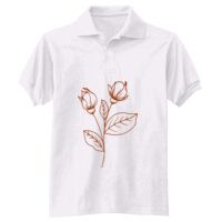 Adult EcoSmart® Jersey Knit Polo Thumbnail