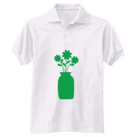 Adult EcoSmart® Jersey Knit Polo Thumbnail