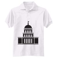 Adult EcoSmart® Jersey Knit Polo Thumbnail