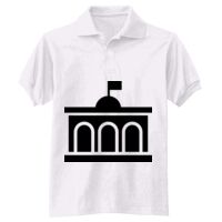 Adult EcoSmart® Jersey Knit Polo Thumbnail