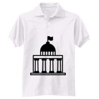 Adult EcoSmart® Jersey Knit Polo Thumbnail