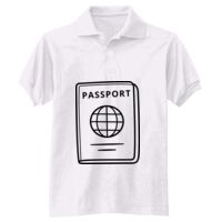 Adult EcoSmart® Jersey Knit Polo Thumbnail
