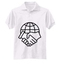 Adult EcoSmart® Jersey Knit Polo Thumbnail