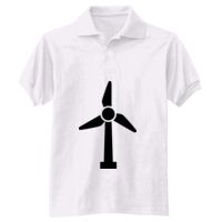 Adult EcoSmart® Jersey Knit Polo Thumbnail