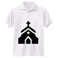 Adult EcoSmart® Jersey Knit Polo Thumbnail