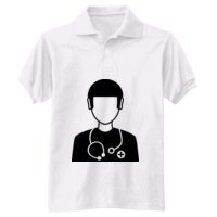 Adult EcoSmart® Jersey Knit Polo Thumbnail