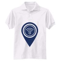 Adult EcoSmart® Jersey Knit Polo Thumbnail