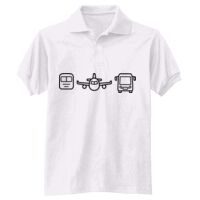 Adult EcoSmart® Jersey Knit Polo Thumbnail