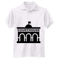 Adult EcoSmart® Jersey Knit Polo Thumbnail