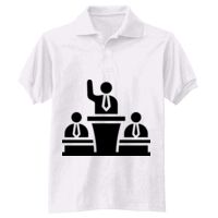 Adult EcoSmart® Jersey Knit Polo Thumbnail