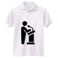 Adult EcoSmart® Jersey Knit Polo Thumbnail