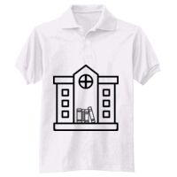 Adult EcoSmart® Jersey Knit Polo Thumbnail