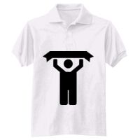 Adult EcoSmart® Jersey Knit Polo Thumbnail