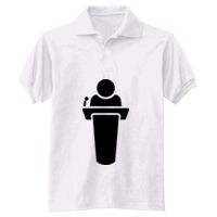 Adult EcoSmart® Jersey Knit Polo Thumbnail