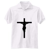 Adult EcoSmart® Jersey Knit Polo Thumbnail