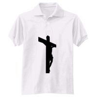 Adult EcoSmart® Jersey Knit Polo Thumbnail