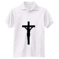 Adult EcoSmart® Jersey Knit Polo Thumbnail