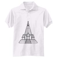 Adult EcoSmart® Jersey Knit Polo Thumbnail