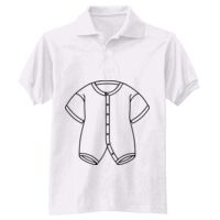 Adult EcoSmart® Jersey Knit Polo Thumbnail